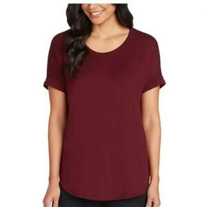 *MATTY M Ladies' French Terry Top - MEDIUM